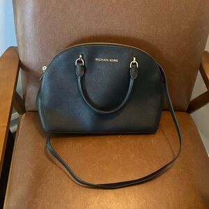Black Michael Kors satchel bag